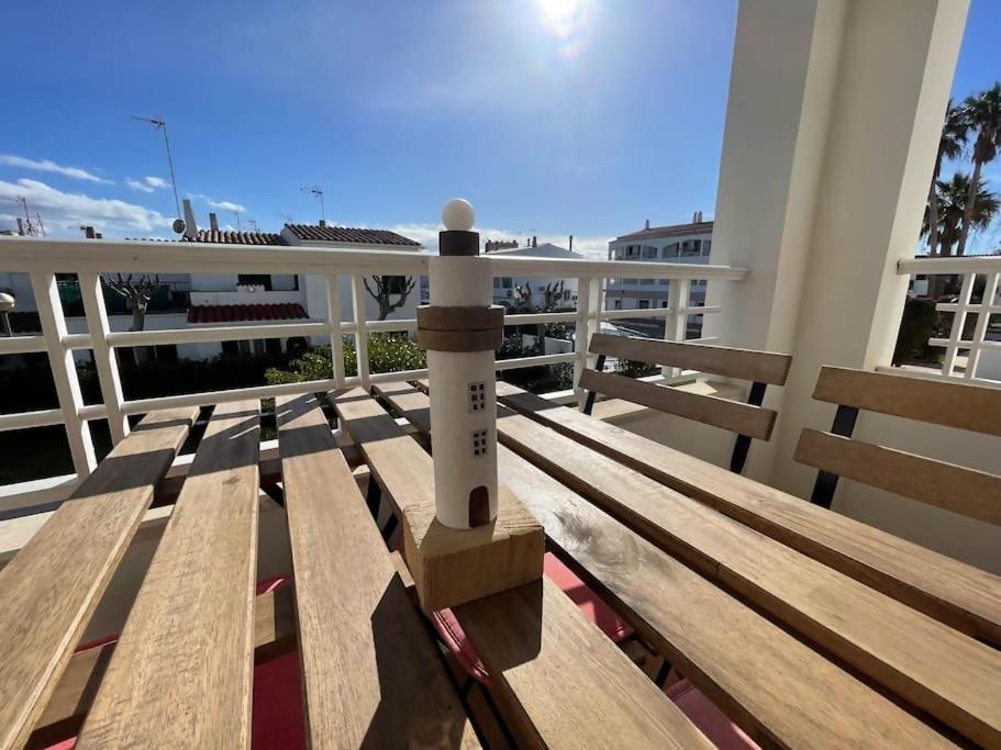 Algaiarens Apto Con Piscina Y Junto A La Playa Cala'N Blanes  Eksteriør bilde