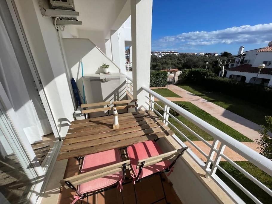 Algaiarens Apto Con Piscina Y Junto A La Playa Cala'N Blanes  Eksteriør bilde