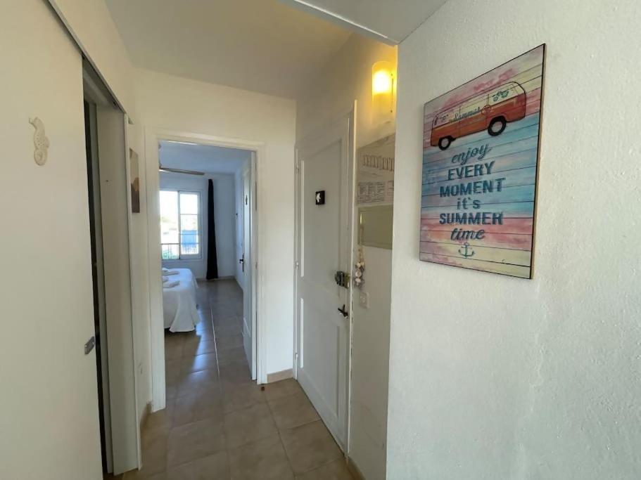 Algaiarens Apto Con Piscina Y Junto A La Playa Cala'N Blanes  Eksteriør bilde