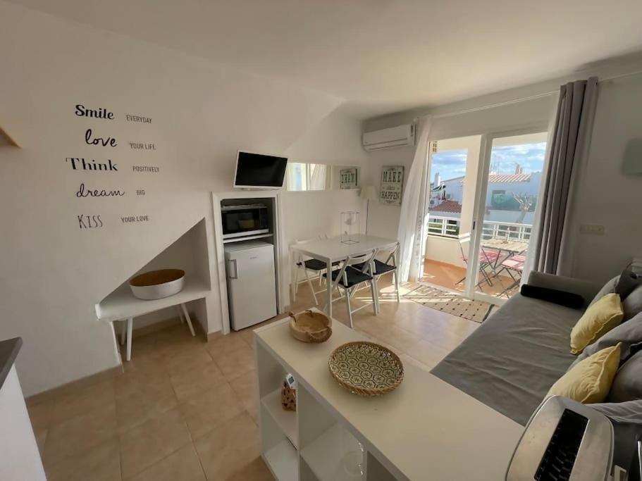 Algaiarens Apto Con Piscina Y Junto A La Playa Cala'N Blanes  Eksteriør bilde