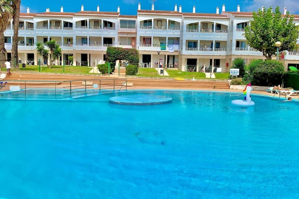 Algaiarens Apto Con Piscina Y Junto A La Playa Cala'N Blanes  Eksteriør bilde