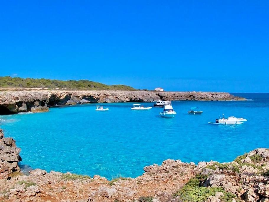 Algaiarens Apto Con Piscina Y Junto A La Playa Cala'N Blanes  Eksteriør bilde